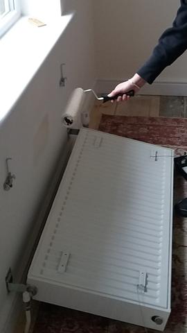 Cómo pintar pared con radiador ¿Hay que quitarlo?